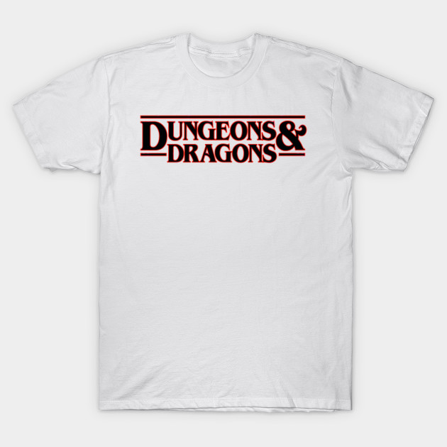 Stranger Things meets Dungeons and Dragons T-Shirt-TOZ